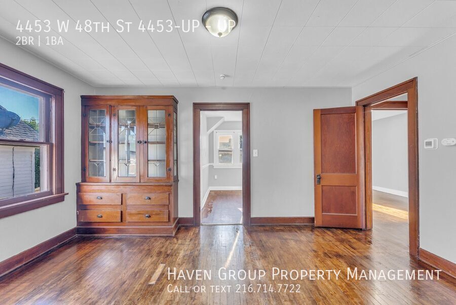 4453 W 48th St | UP, Cleveland, Ohio, 44144 - Spacious 2-bed 1-bath multi-family home! property image