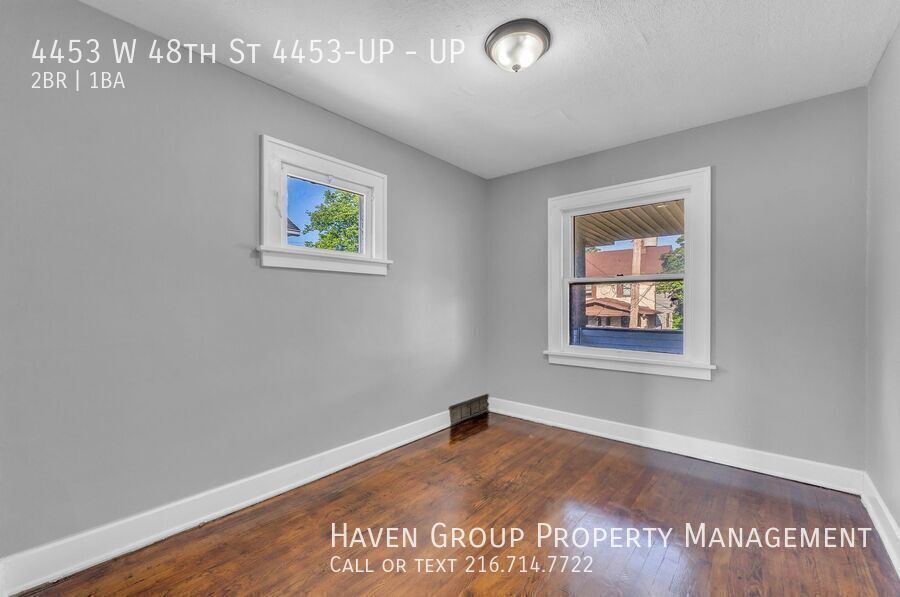 4453 W 48th St | UP, Cleveland, Ohio, 44144 - Spacious 2-bed 1-bath multi-family home! property image