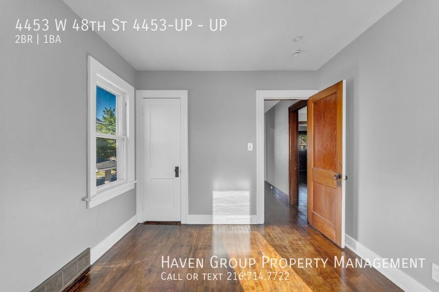 4453 W 48th St | UP, Cleveland, Ohio, 44144 - Spacious 2-bed 1-bath multi-family home! property image