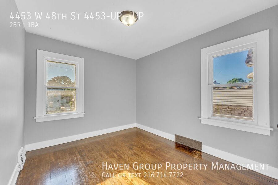 4453 W 48th St | UP, Cleveland, Ohio, 44144 - Spacious 2-bed 1-bath multi-family home! property image