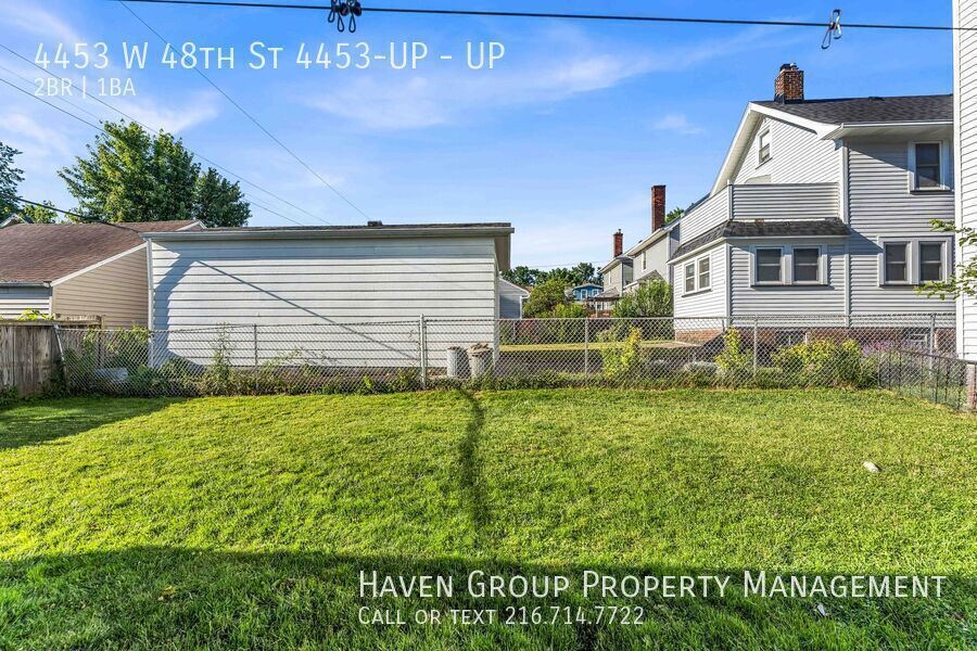 4453 W 48th St | UP, Cleveland, Ohio, 44144 - Spacious 2-bed 1-bath multi-family home! property image