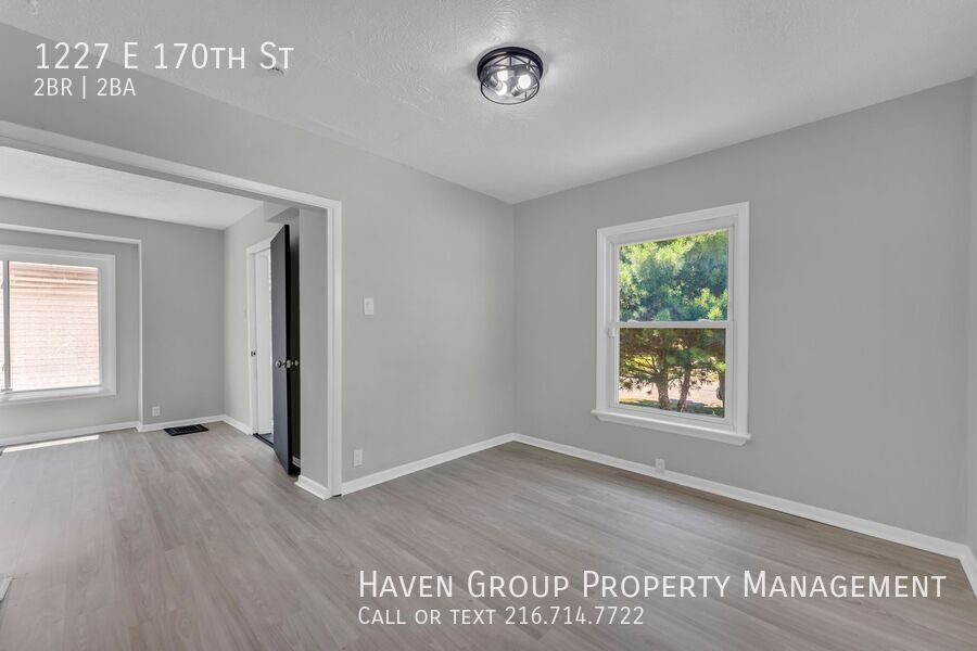 1227 E 170th St, Cleveland, OH 44110 - Spacious 2-bed 2-bath single-family home! property image
