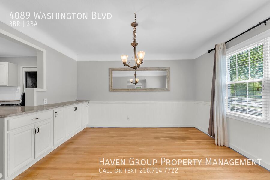 4089 Washington Blvd, University Hts, OH 44118- Spacious 3-bed 2.5-bath single-family home! property image