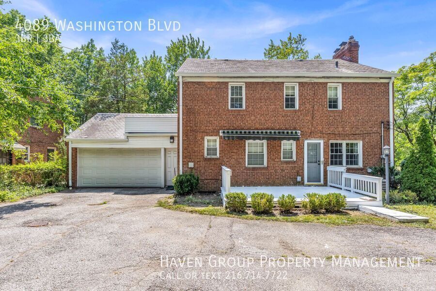 4089 Washington Blvd, University Hts, OH 44118- Spacious 3-bed 2.5-bath single-family home! property image