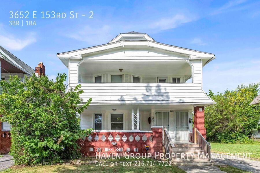3652 E 153rd St | Unit 2, Cleveland, OH 44120- Spacious 3-bed 1-bath multi-family home! property image