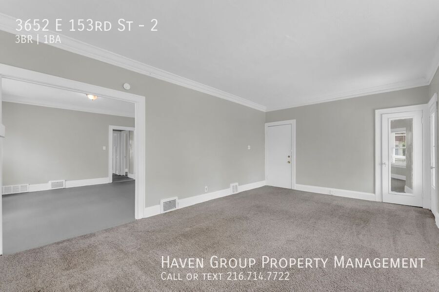 3652 E 153rd St | Unit 2, Cleveland, OH 44120- Spacious 3-bed 1-bath multi-family home! property image