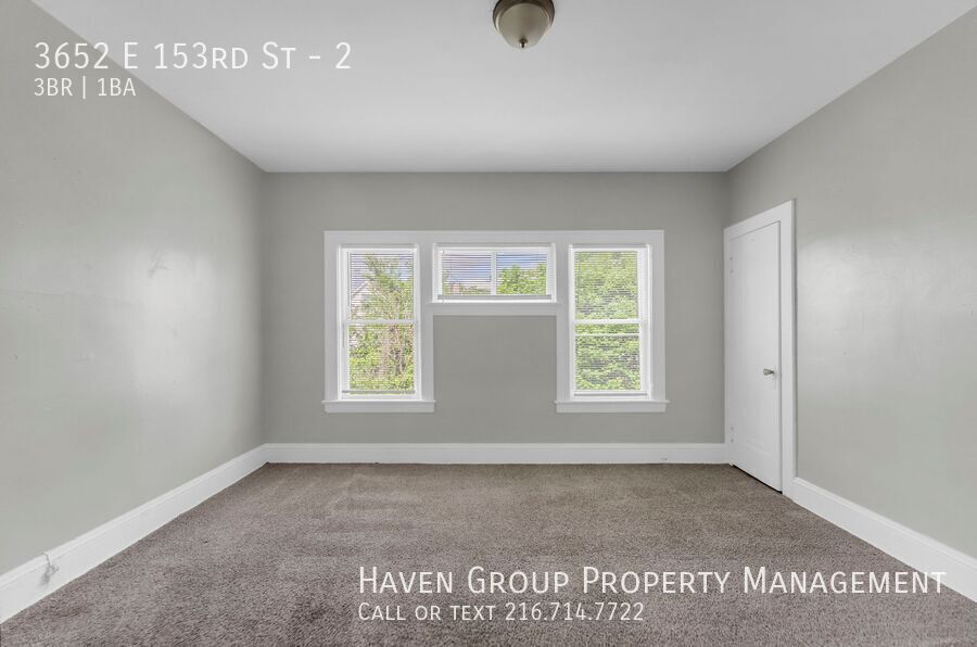 3652 E 153rd St | Unit 2, Cleveland, OH 44120- Spacious 3-bed 1-bath multi-family home! property image