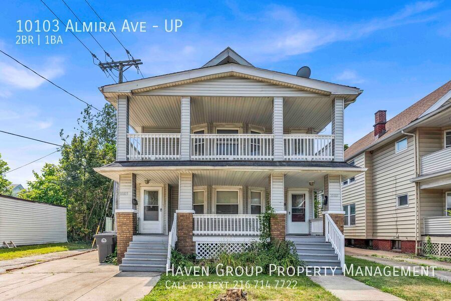 10103 Almira Ave | UP, Cleveland, OH 44111- Spacious 2-bed 1-bath multi-family home! property image