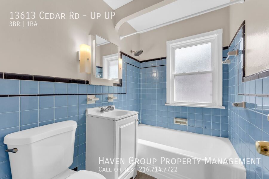 13613 Cedar Rd | UP, University Heights, OH 44118- Spacious 3-bed 1-bath multi-family home! property image