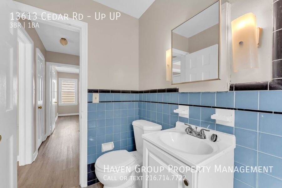 13613 Cedar Rd | UP, University Heights, OH 44118- Spacious 3-bed 1-bath multi-family home! property image