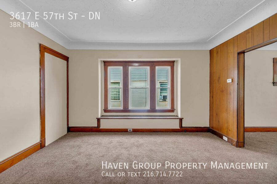 3617 E 57th St | DN, Cleveland, OH 44105 - Spacious 3-bed 1-bath multi-family home! Cash-only applicants; CMHA/Section 8 is not accepted. property image
