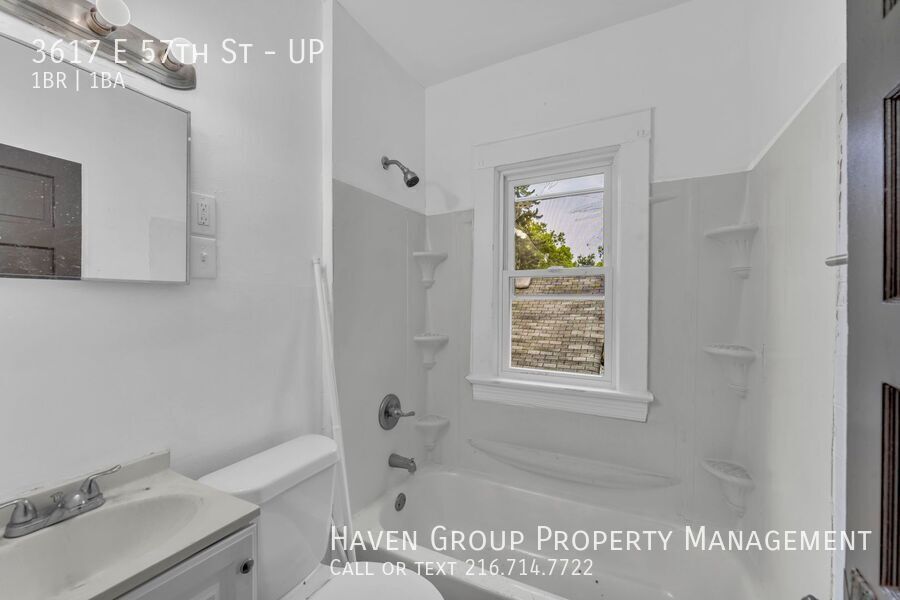 3617 E 57th St | UP, Cleveland, OH 44105 - Spacious 1-bed 1-bath multi-family home! Cash-only applicants; CMHA/Section 8 is not accepted. property image