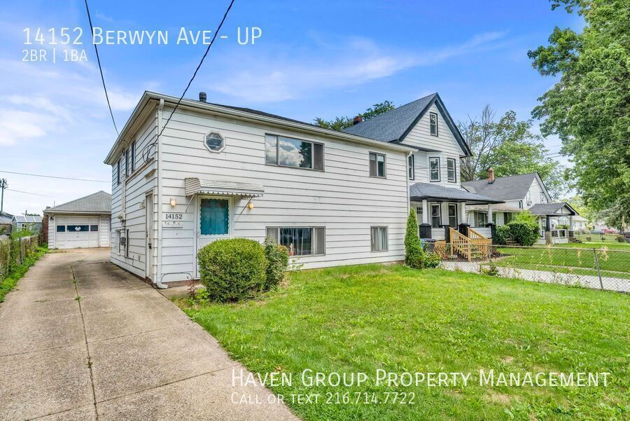 14152 Berwyn Ave | UP, Cleveland, OH 44111 - Spacious 2-bed 1-bath multi-family home!  property image