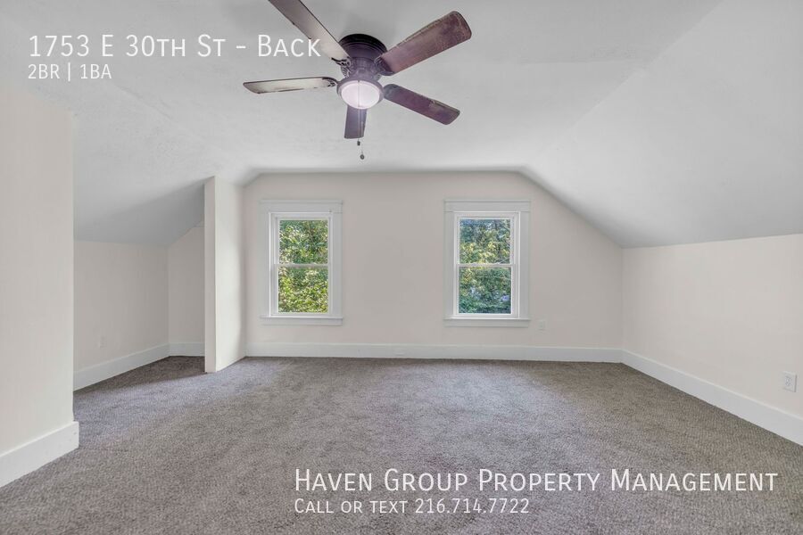 1753 E 30th St | Back, Lorain, OH 44055 - Spacious 2-bed 1-bath multi-family home! property image
