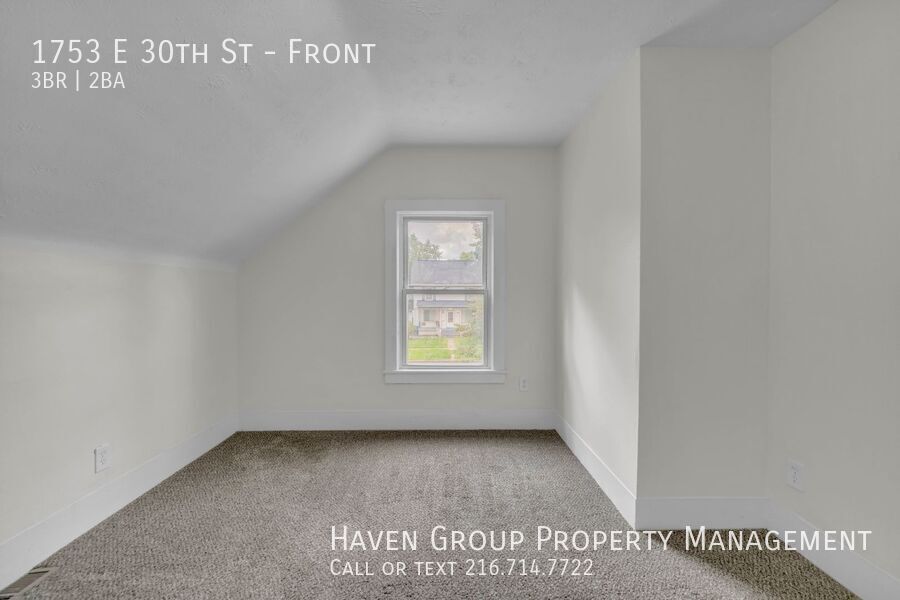 1753 E 30th St | Front, Lorain, OH 44055 - Spacious 3-bed 1.5-bath multi-family home! property image