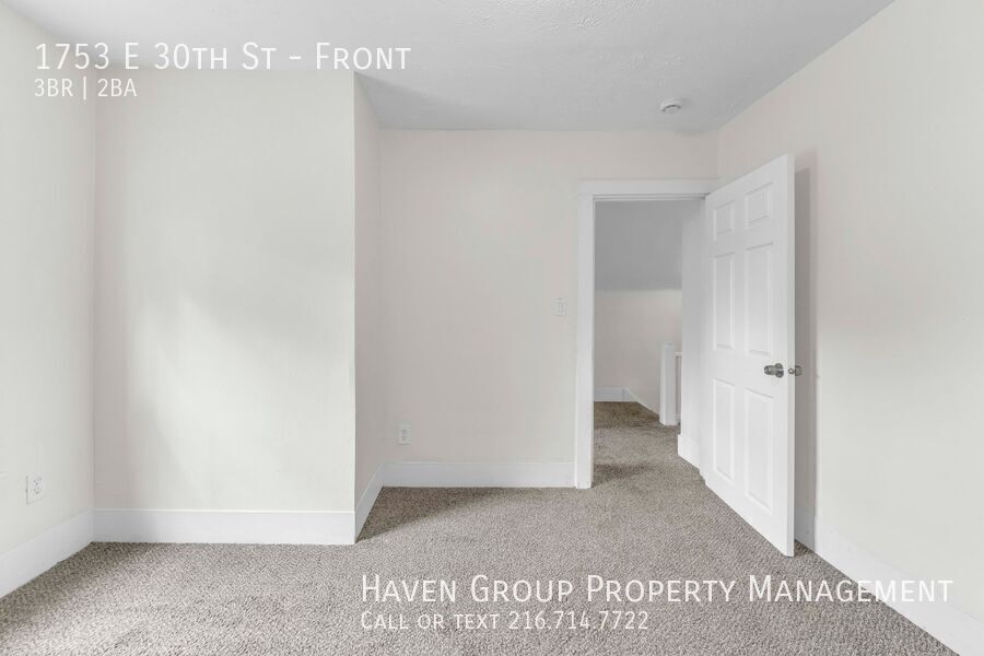 1753 E 30th St | Front, Lorain, OH 44055 - Spacious 3-bed 1.5-bath multi-family home! property image