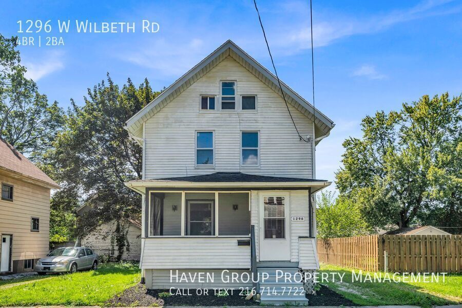 1296 W Wilbeth Rd, Akron, OH 44314- Spacious 4-bed 2-bath single-family home!  property image