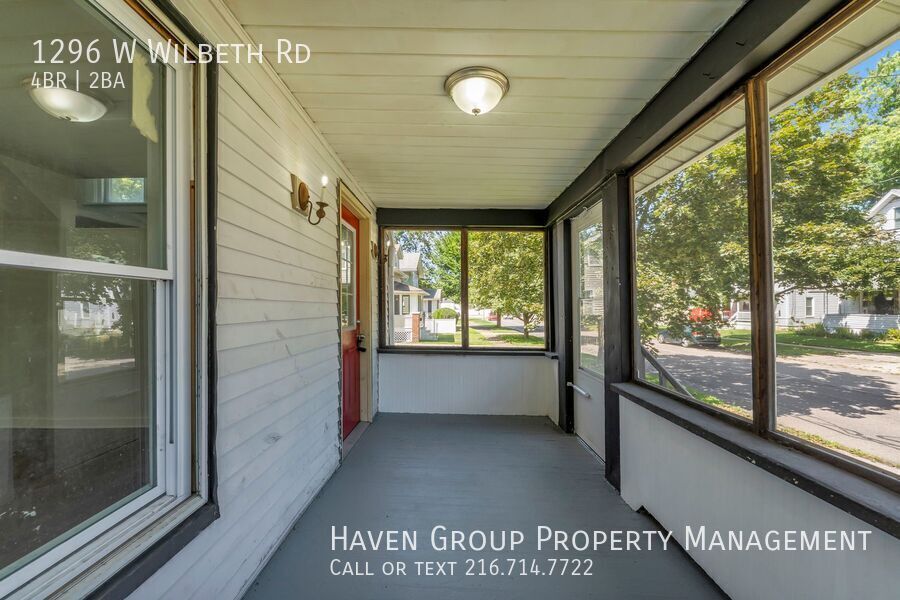 1296 W Wilbeth Rd, Akron, OH 44314- Spacious 4-bed 2-bath single-family home!  property image