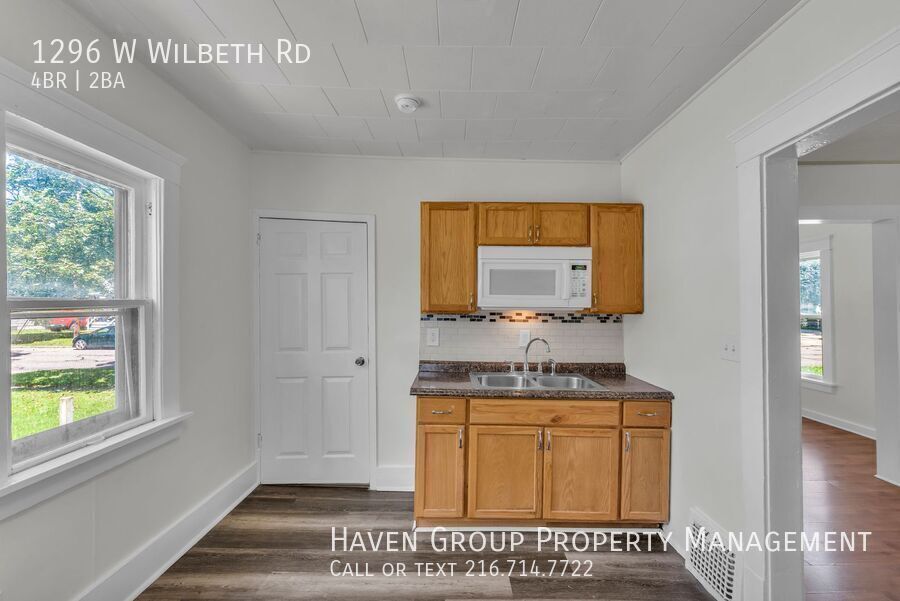 1296 W Wilbeth Rd, Akron, OH 44314- Spacious 4-bed 2-bath single-family home!  property image