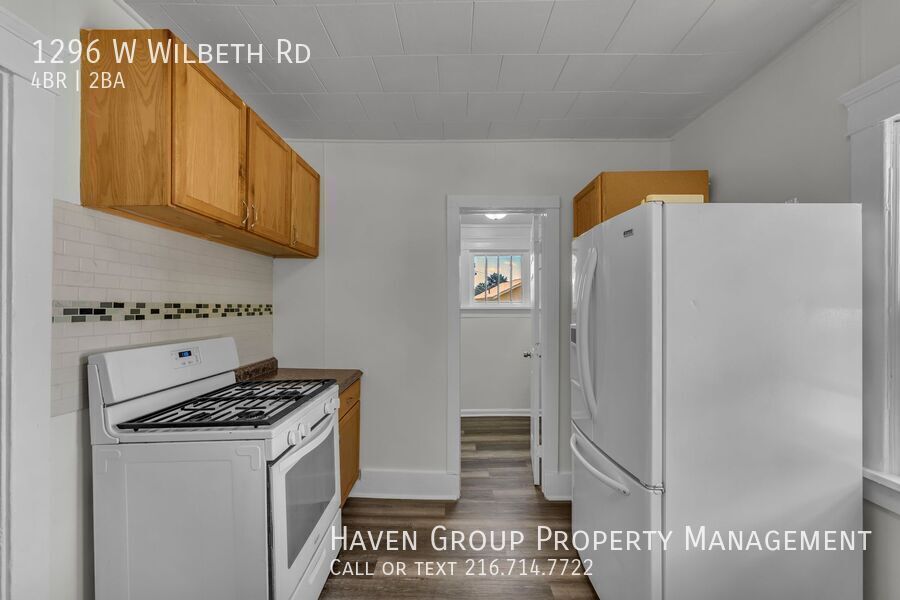 1296 W Wilbeth Rd, Akron, OH 44314- Spacious 4-bed 2-bath single-family home!  property image