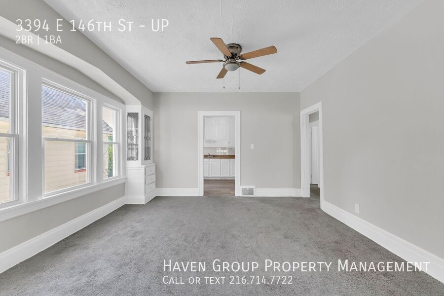 3394 E 146th St | UP, Cleveland, OH 44120 - Spacious 2-bed 1-bath multi-family home! property image