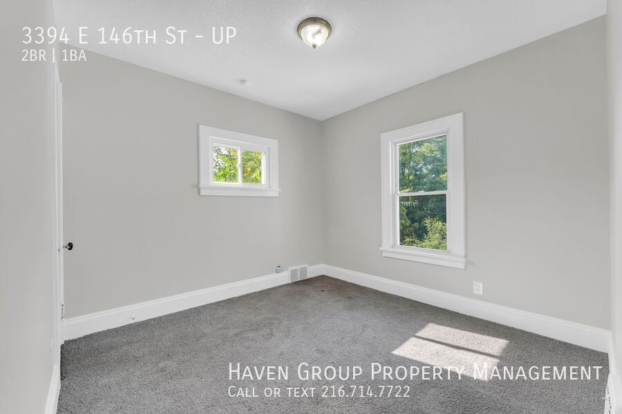 3394 E 146th St | UP, Cleveland, OH 44120 - Spacious 2-bed 1-bath multi-family home! property image