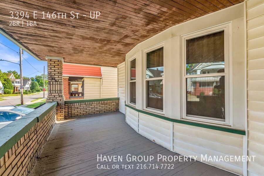 3394 E 146th St | UP, Cleveland, OH 44120 - Spacious 2-bed 1-bath multi-family home! property image