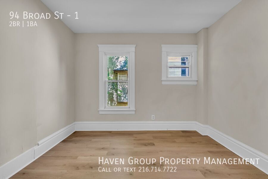 94 Broad St | Unit 1, Akron, OH 44305 - Spacious 2-bed 1-bath multi-family home! property image