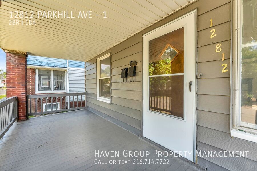 12812 Parkhill Ave | DN, Cleveland, OH 44120 - Spacious 2-bed 1-bath multi-family home! property image