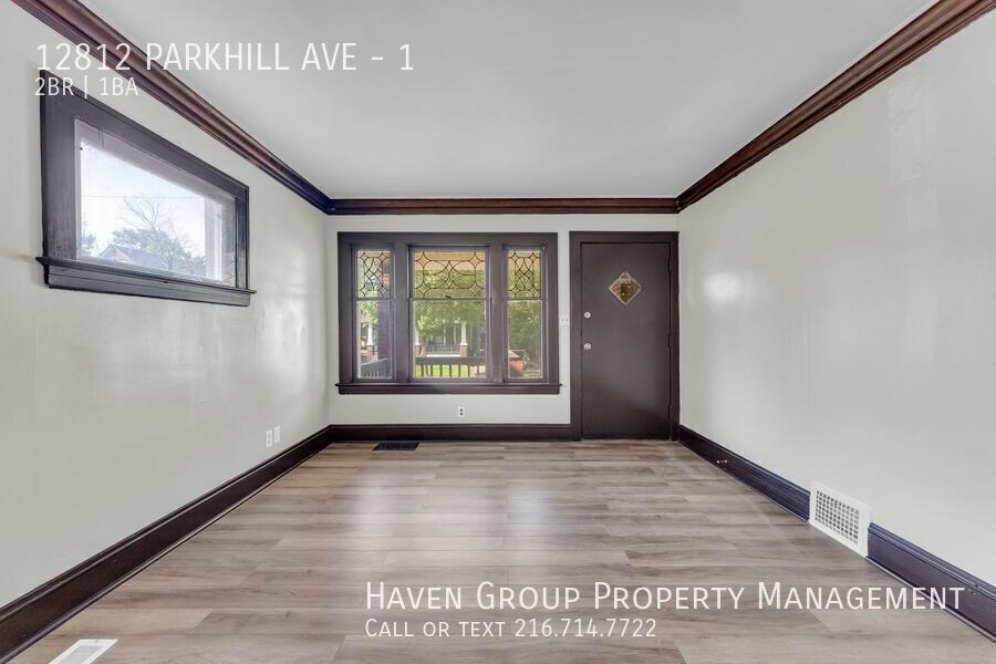 12812 Parkhill Ave | DN, Cleveland, OH 44120 - Spacious 2-bed 1-bath multi-family home! property image