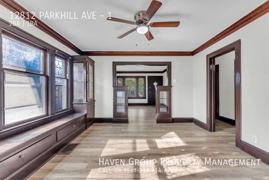 12812 Parkhill Ave | DN, Cleveland, OH 44120 - Spacious 2-bed 1-bath multi-family home! property image
