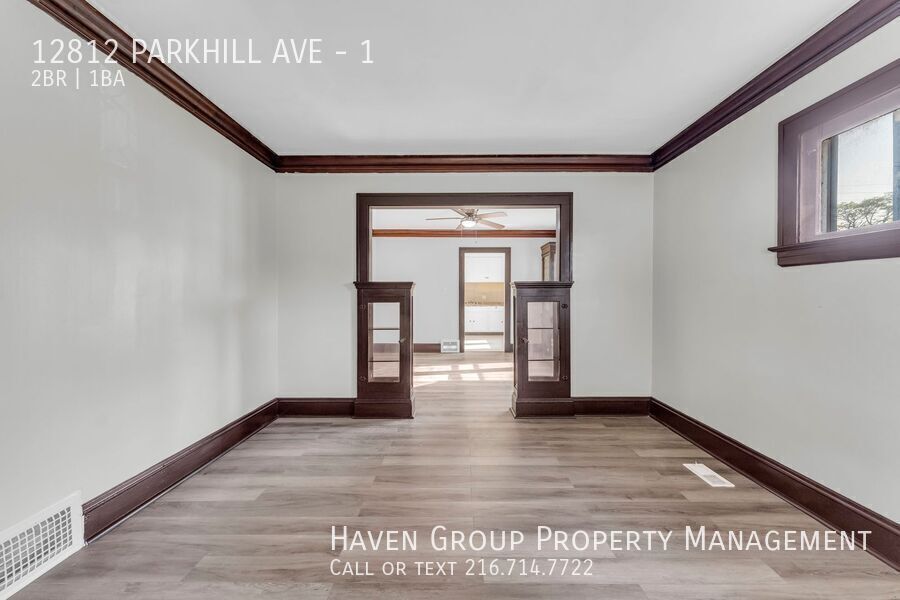 12812 Parkhill Ave | DN, Cleveland, OH 44120 - Spacious 2-bed 1-bath multi-family home! property image