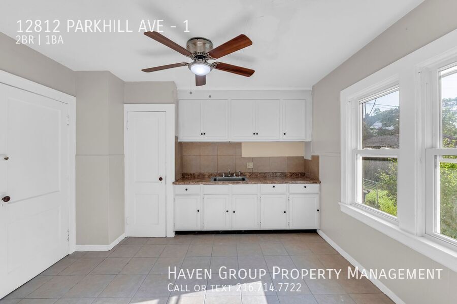 12812 Parkhill Ave | DN, Cleveland, OH 44120 - Spacious 2-bed 1-bath multi-family home! property image
