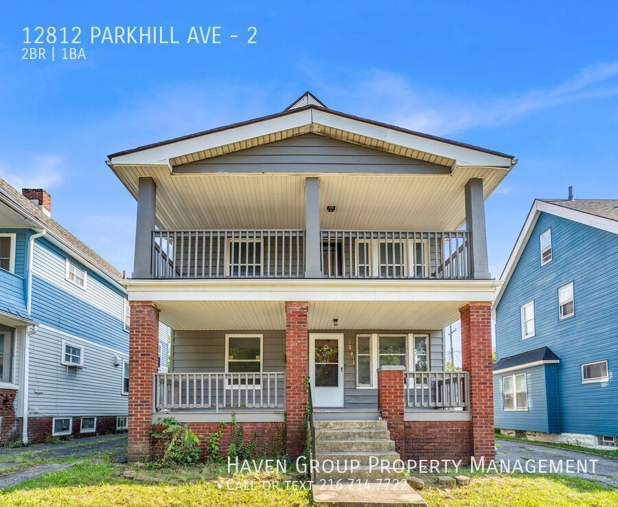 12812 Parkhill Ave | UP, Cleveland, OH 44120 - Spacious 2-bed 1-bath multi-family home! property image