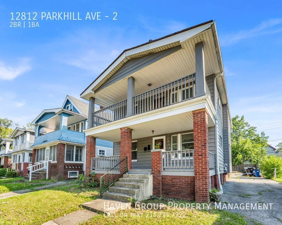 12812 Parkhill Ave | UP, Cleveland, OH 44120 - Spacious 2-bed 1-bath multi-family home! property image