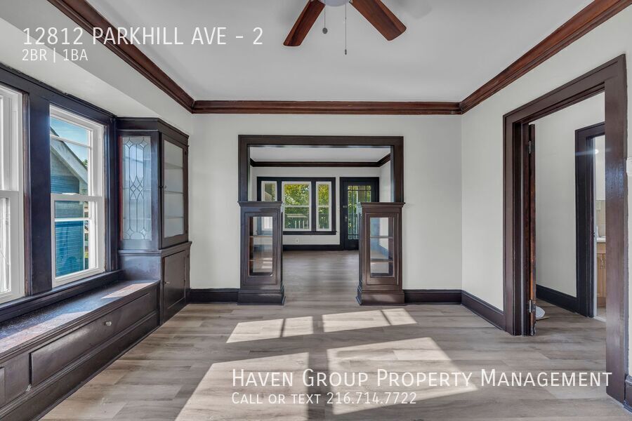 12812 Parkhill Ave | UP, Cleveland, OH 44120 - Spacious 2-bed 1-bath multi-family home! property image