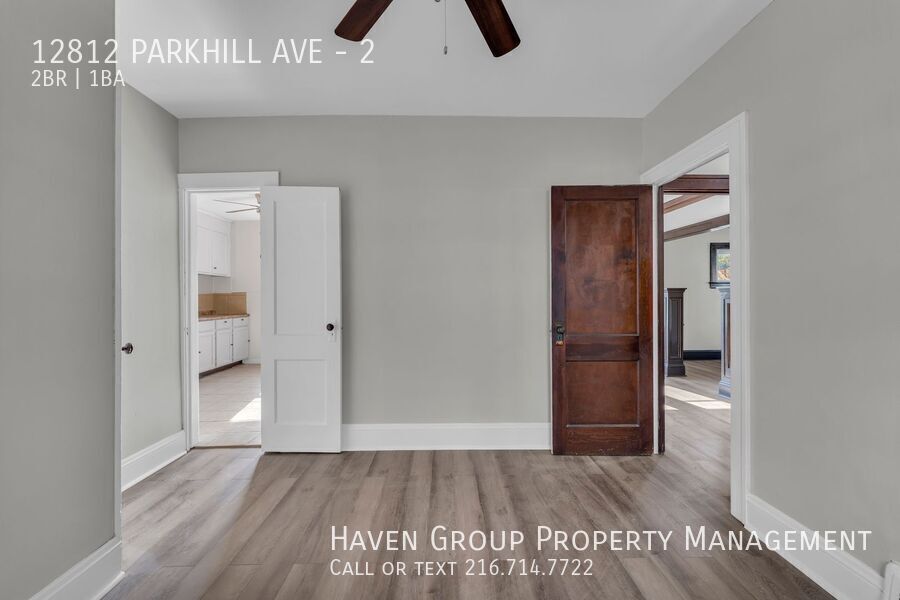12812 Parkhill Ave | UP, Cleveland, OH 44120 - Spacious 2-bed 1-bath multi-family home! property image