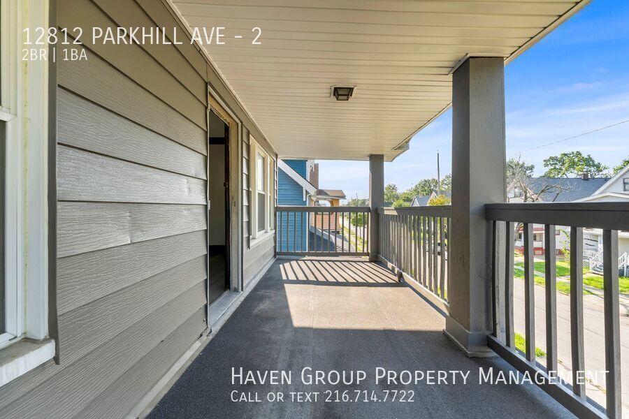 12812 Parkhill Ave | UP, Cleveland, OH 44120 - Spacious 2-bed 1-bath multi-family home! property image