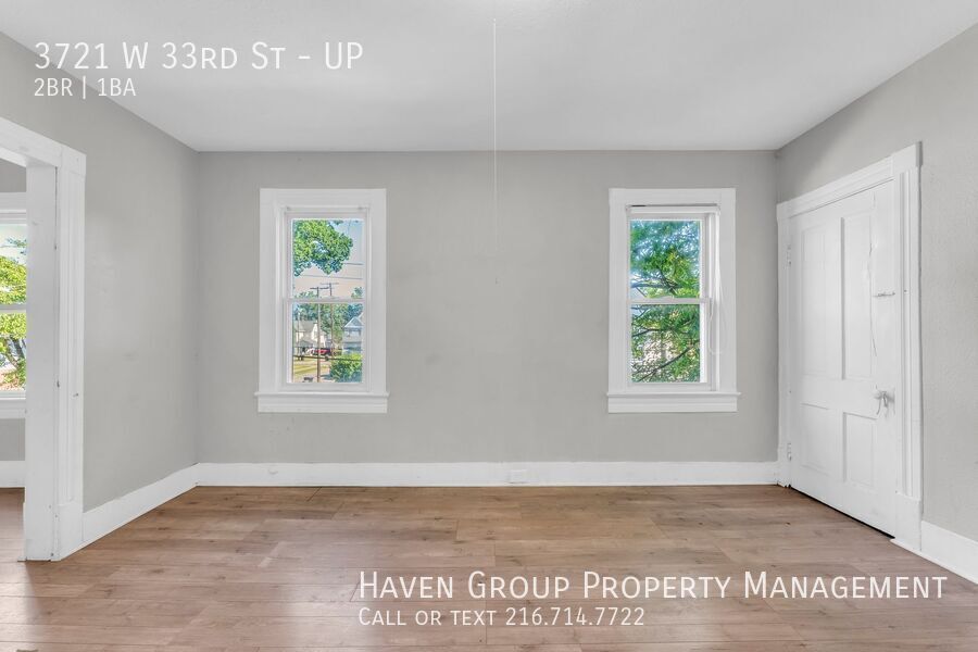 3721 W 33rd St | UP, Cleveland, OH 44109 - Spacious 2-bed 1-bath multi-family home! property image
