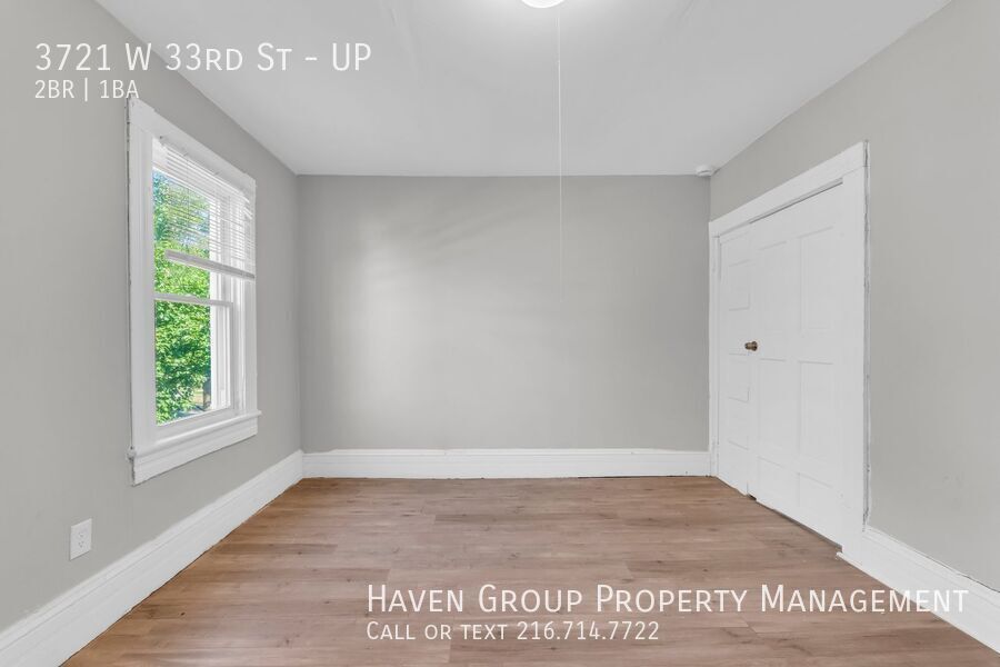 3721 W 33rd St | UP, Cleveland, OH 44109 - Spacious 2-bed 1-bath multi-family home! property image