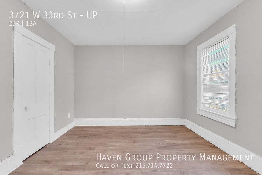 3721 W 33rd St | UP, Cleveland, OH 44109 - Spacious 2-bed 1-bath multi-family home! property image