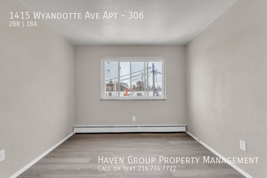 1415 Wyandotte Ave | Unit 306, Lakewood, OH 44107 - Spacious 2-bed 1-bath apartment! property image