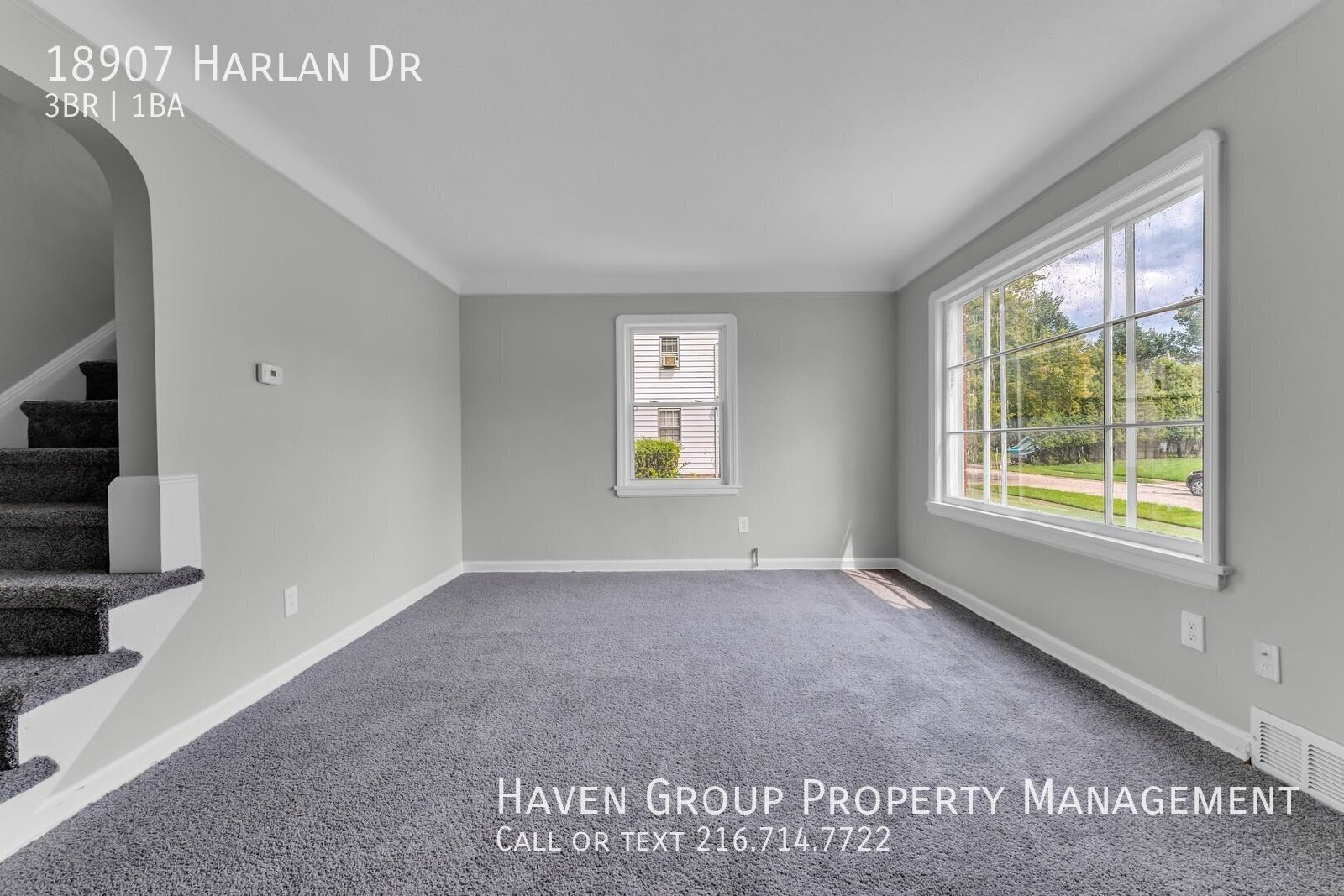 18907 Harlan Dr, Maple Heights, OH 44137- Spacious 3-bed 1-bath single-family home!  property image