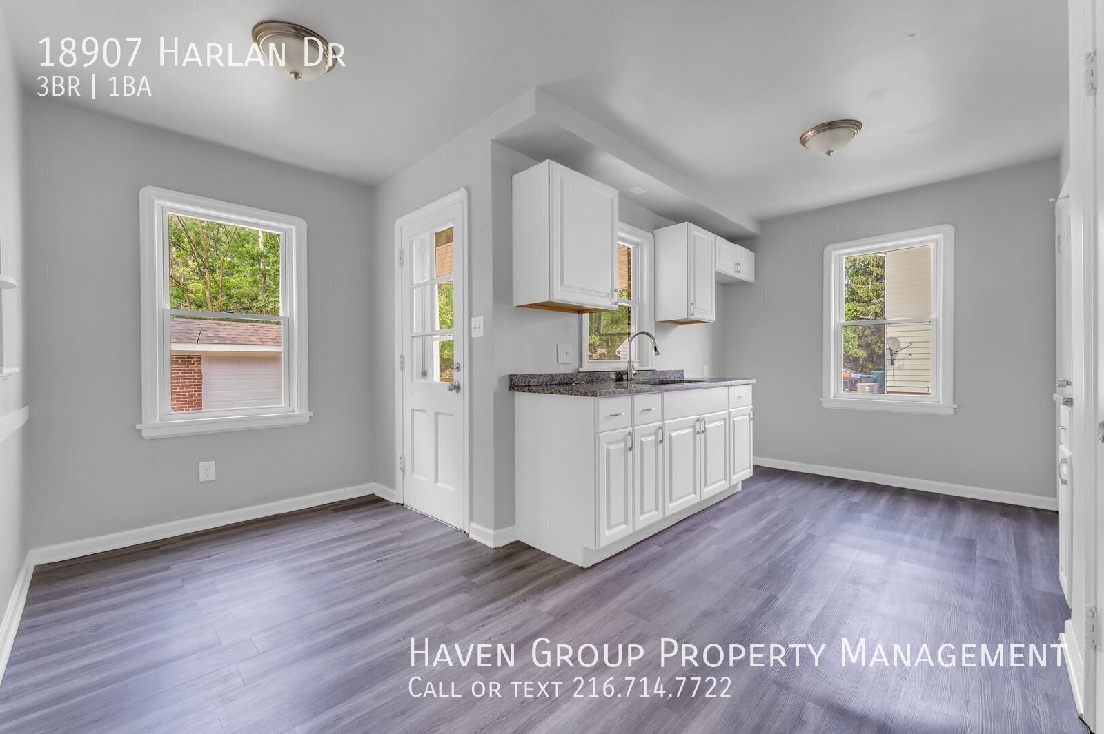 18907 Harlan Dr, Maple Heights, OH 44137- Spacious 3-bed 1-bath single-family home!  property image