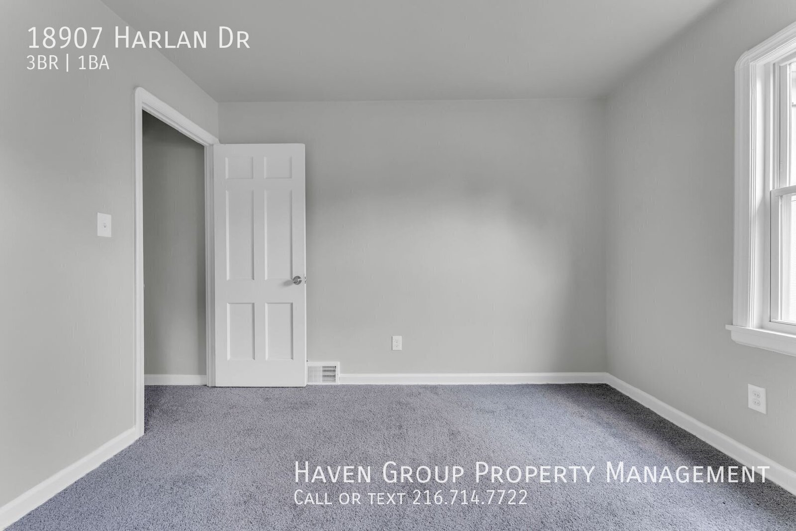 18907 Harlan Dr, Maple Heights, OH 44137- Spacious 3-bed 1-bath single-family home!  property image