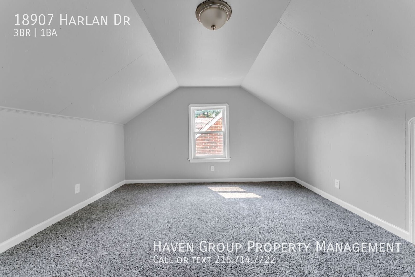 18907 Harlan Dr, Maple Heights, OH 44137- Spacious 3-bed 1-bath single-family home!  property image
