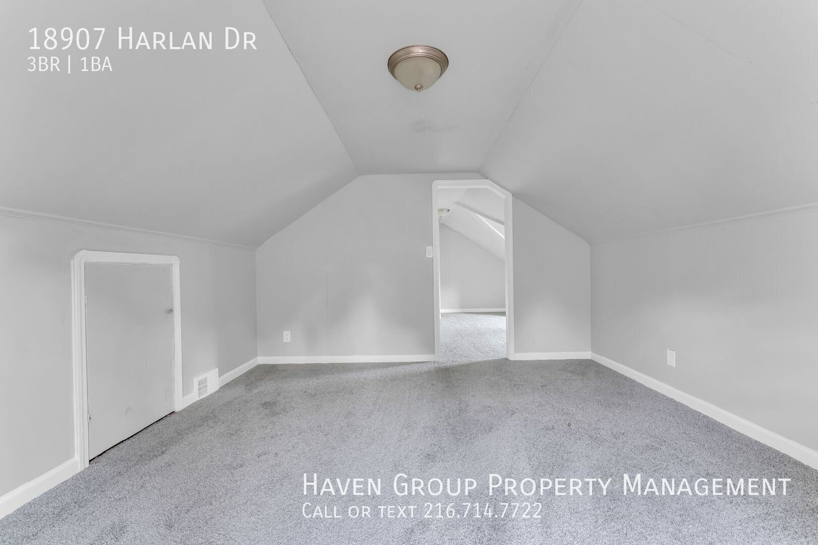 18907 Harlan Dr, Maple Heights, OH 44137- Spacious 3-bed 1-bath single-family home!  property image