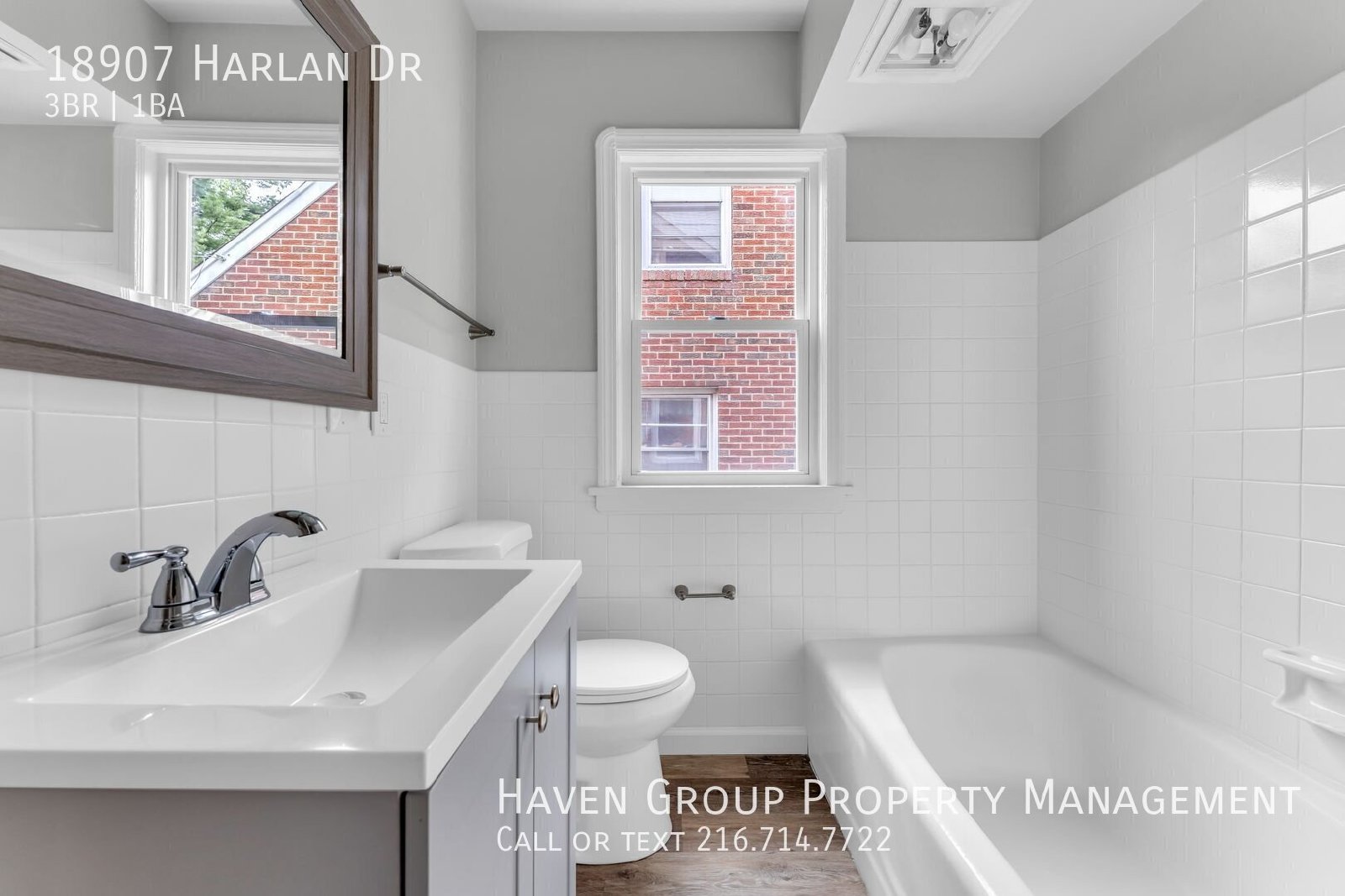 18907 Harlan Dr, Maple Heights, OH 44137- Spacious 3-bed 1-bath single-family home!  property image