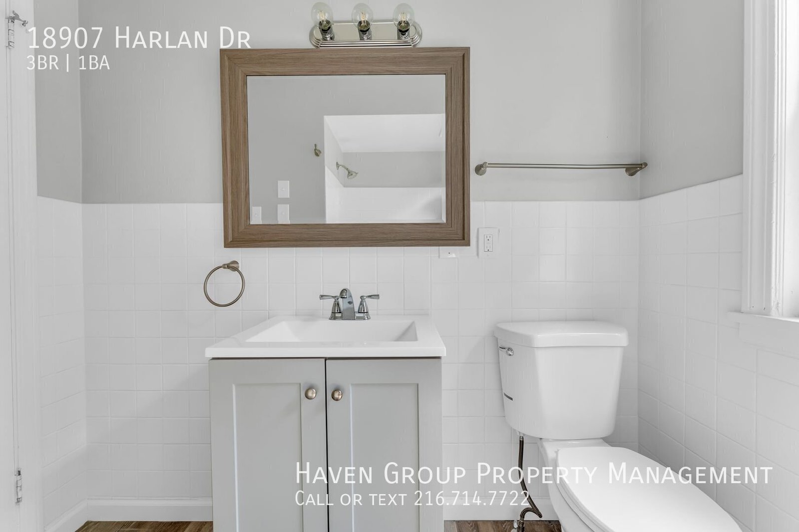 18907 Harlan Dr, Maple Heights, OH 44137- Spacious 3-bed 1-bath single-family home!  property image