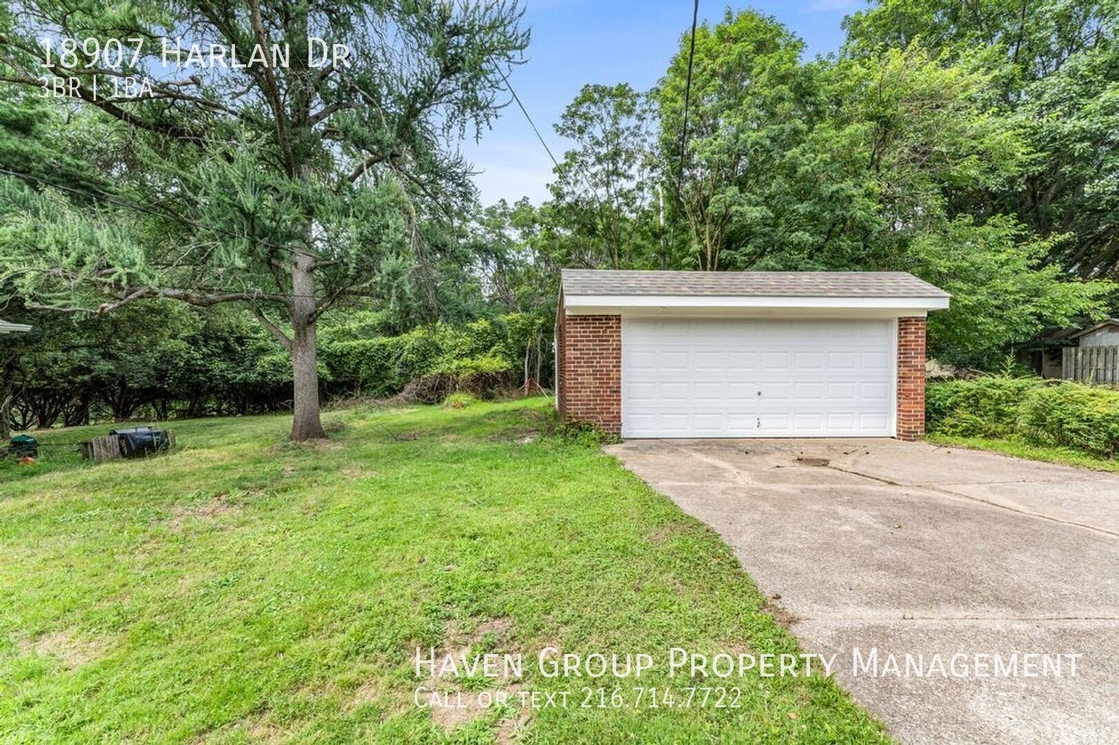 18907 Harlan Dr, Maple Heights, OH 44137- Spacious 3-bed 1-bath single-family home!  property image